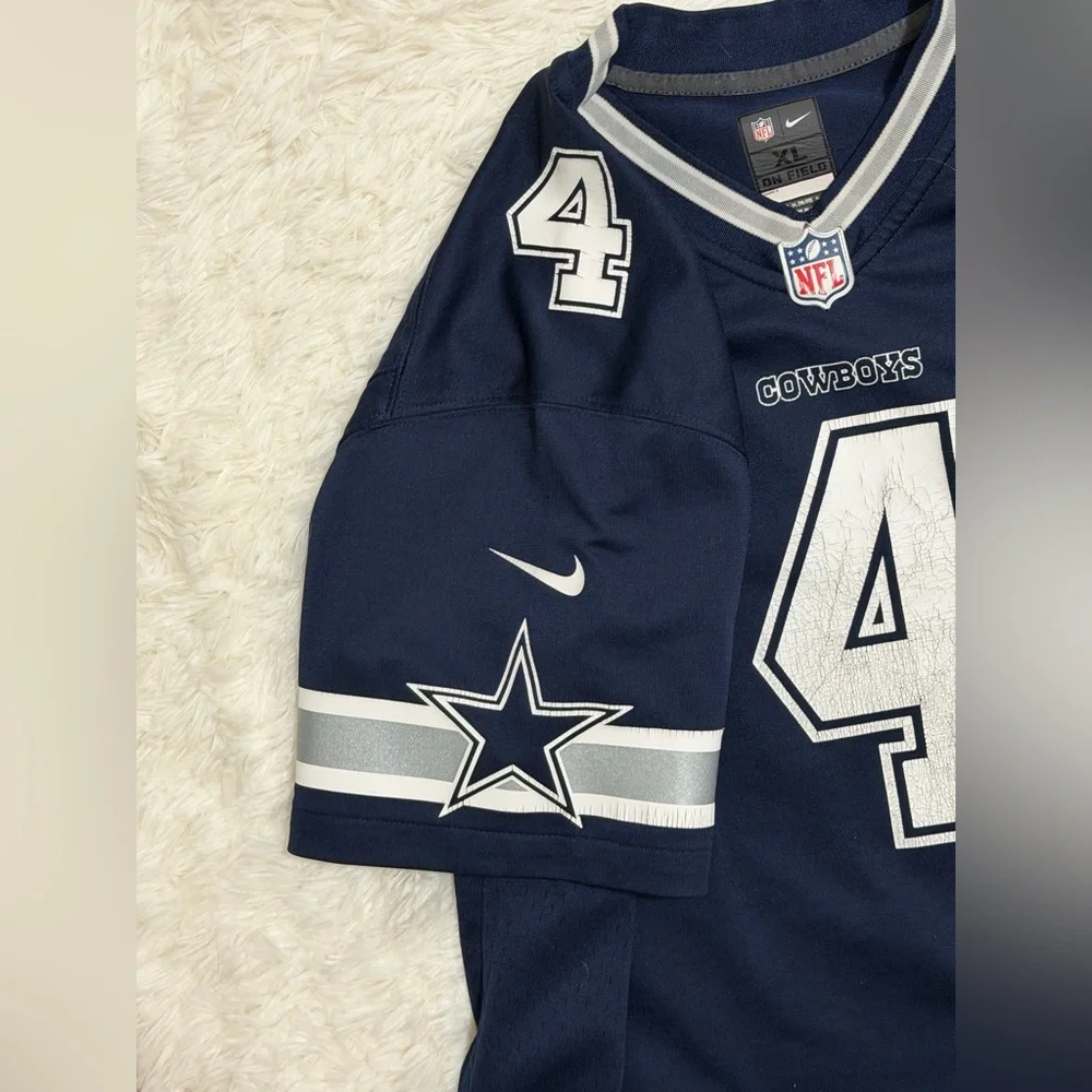 Dallas Cowboys Dak Prescott #4 Nike On Field Youth XL (18/20) NFL Jersey